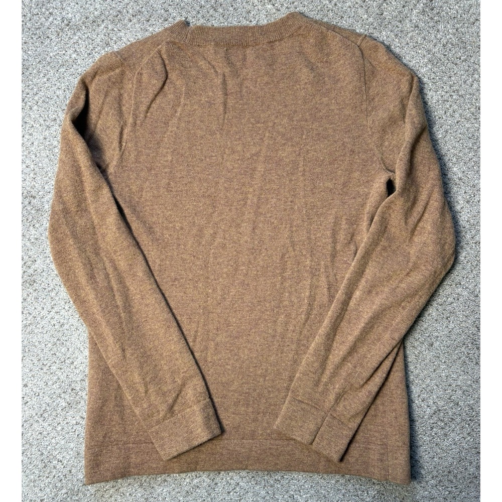 J. Crew Teddie Sweater Womens S Wool Blend Camel Brown Classic Preppy Pullover - Picture 4 of 7